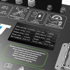 48V 315Ah lithium ion battery